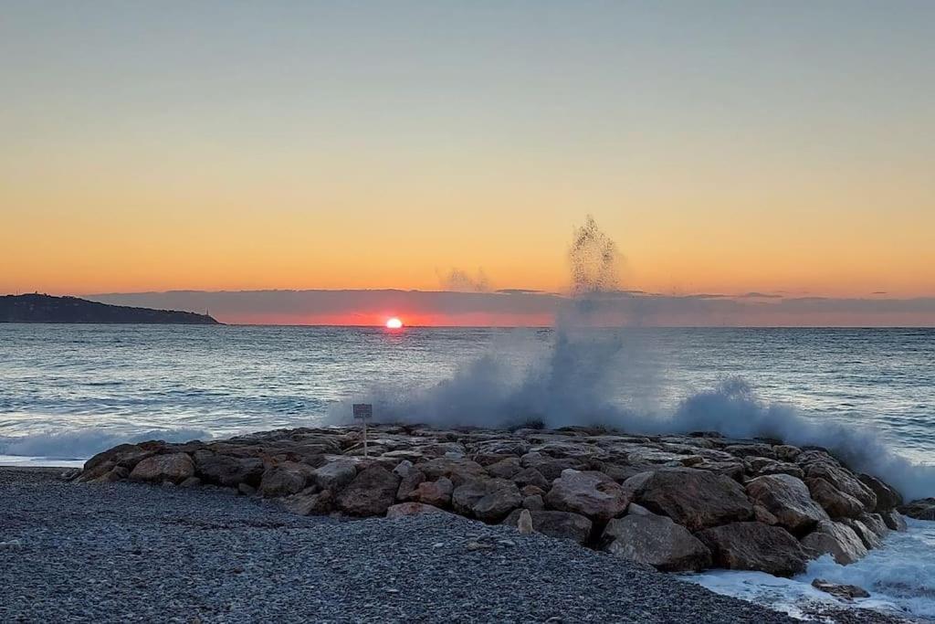 Nice Promenade Des Anglais Vue Mer Εξωτερικό φωτογραφία